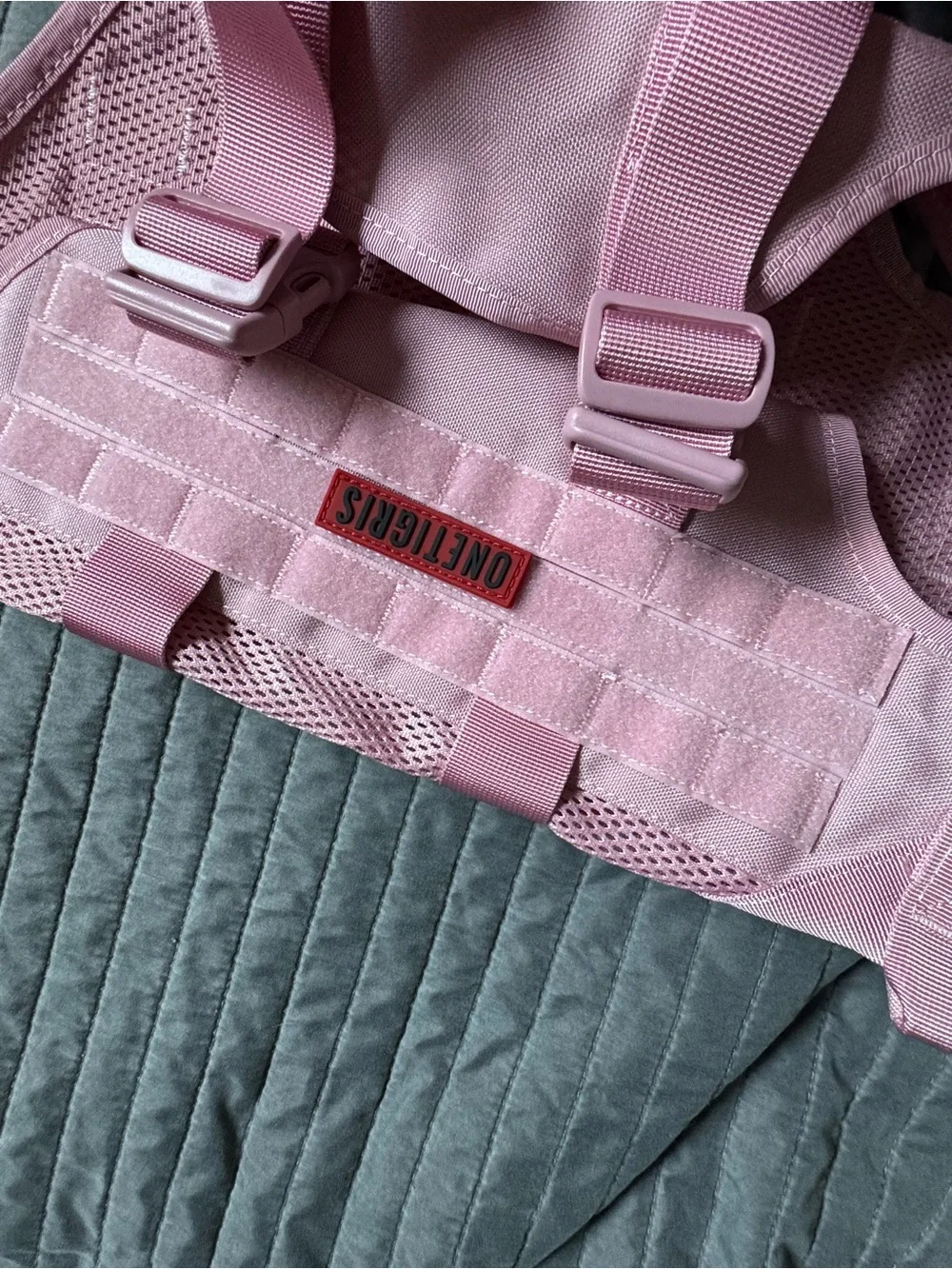 Pink Tactical Dog Harness Vest